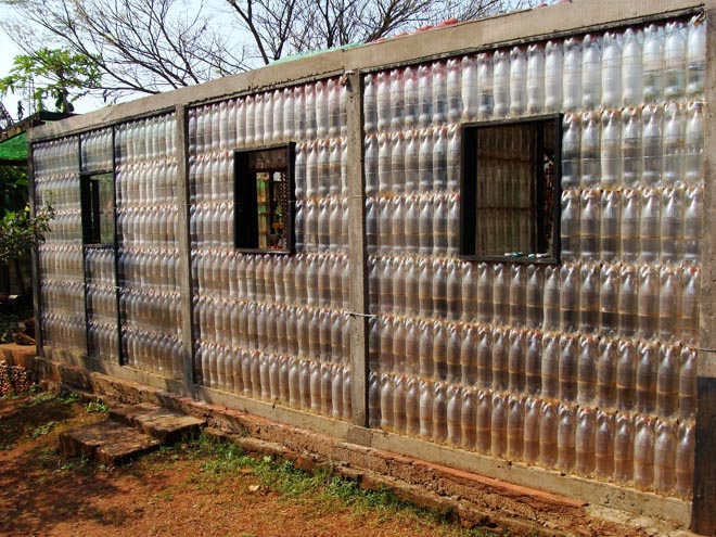 Plastic Bottle House