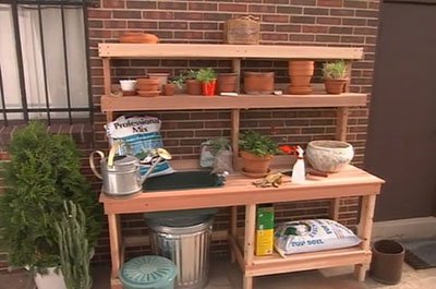 Attractive Potting Bench