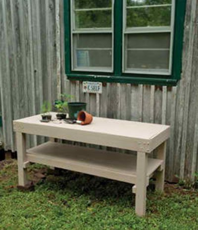 Heavy-Duty Potting Table