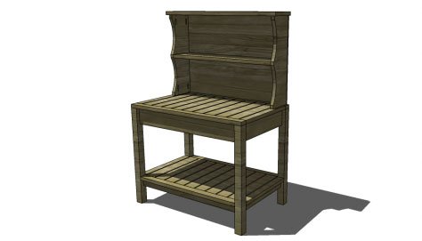 Kid-Sized Chesapeake Potter's Bench