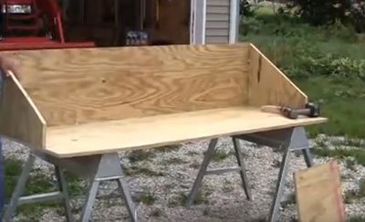 Legless Potting Bench