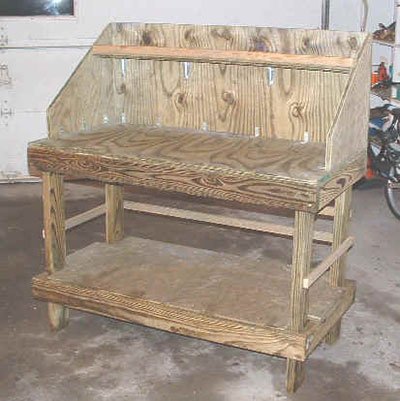 Secretary-Style Potting Bench
