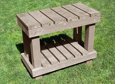Small and Solid Potting Table