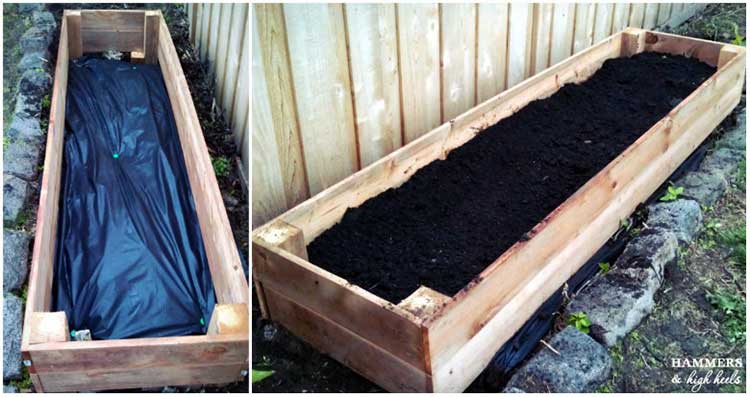 Fence Line Planter Box