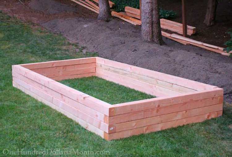 Interlocking Corner Raised Bed