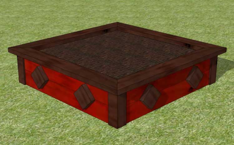 Stylish and Decorative Raised Bed