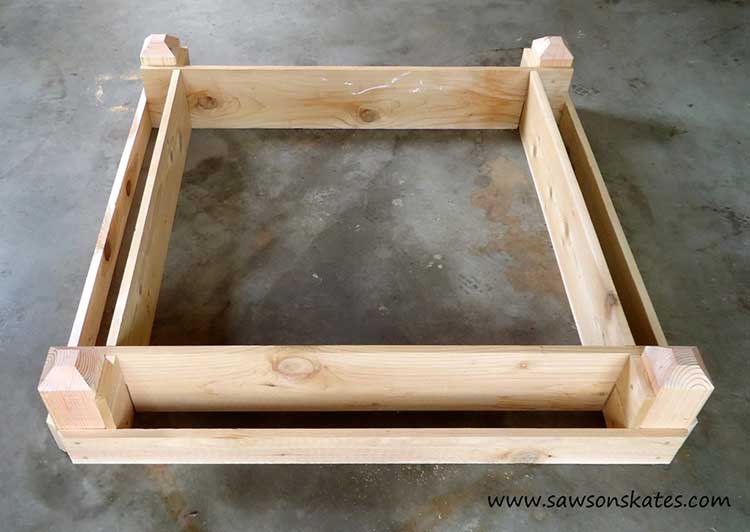 Two-Tiered Raised Bed