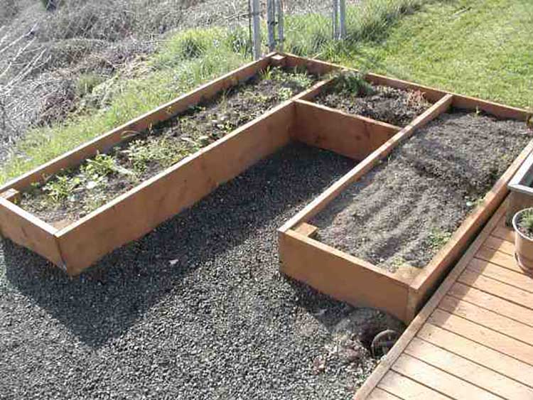 U-Shaped Raised Bed