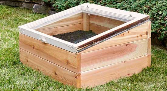 Compact DIY Cold Frame