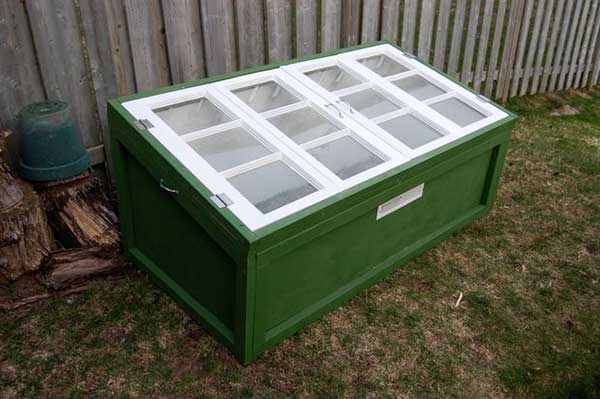 Old Window Cold Frame