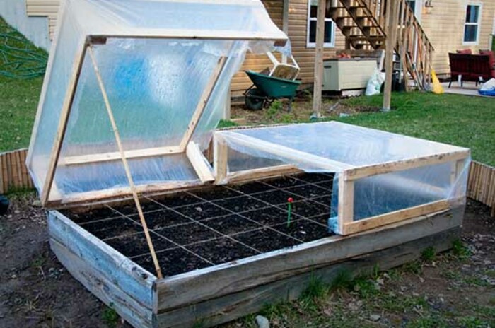 Sleek and Efficient Cold Frame