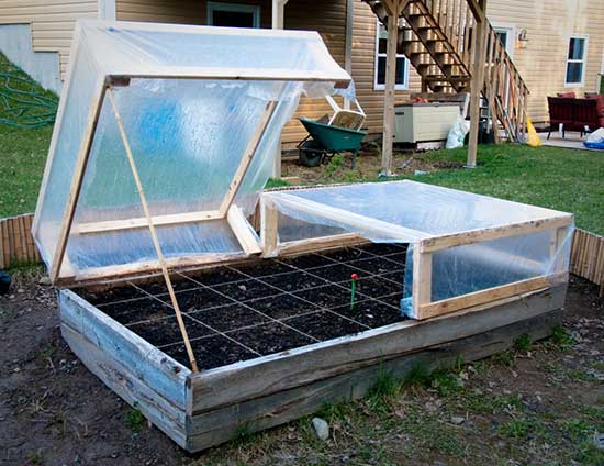 Sleek and Efficient Cold Frame