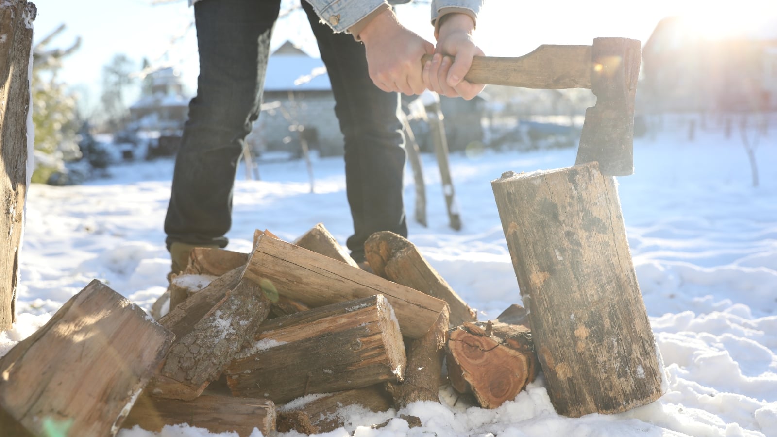 How to break down a fallen tree
