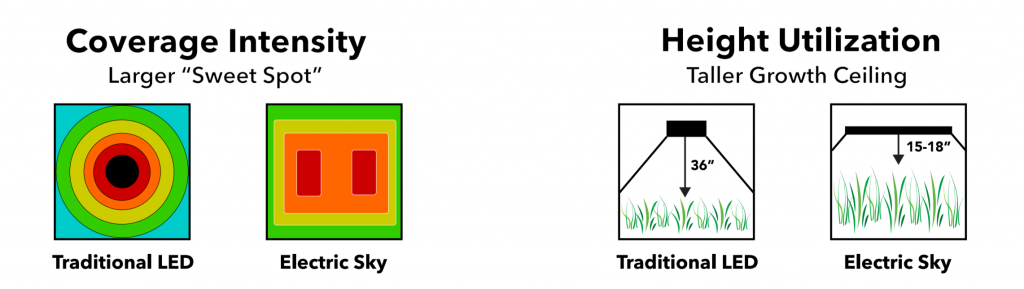 Traditional LED vs. Electric Sky