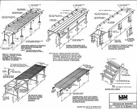 Benches For Your Greenhouse