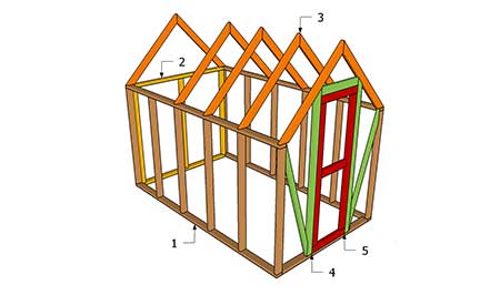 DIY Wood Frame Greenhouse