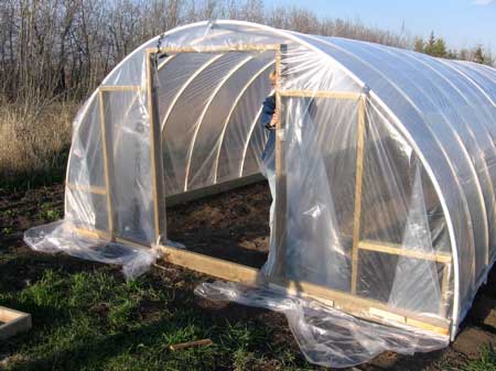 Hoop Frame Greenhouse