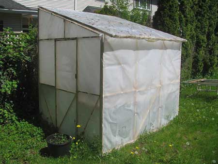 Inexpensive Polyethylene Greenhouse