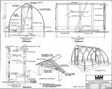 Portable Shipshape Greenhouse