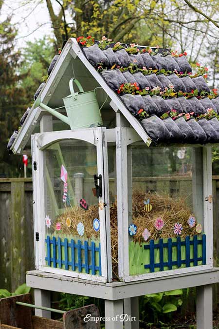 Small Pane Window Greenhouse