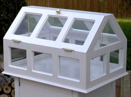 Small Pedestal Greenhouse