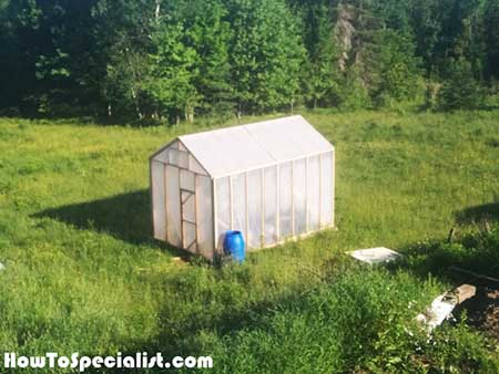 Wood-Framed Greenhouse